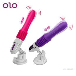 OLO Gode Vibrateur Étirement Rotation AV Bâton G Spot Masseur Vibrateurs Femelle Masturbation Sex Toys pour Femmes Adulte Produit Y19121693PM