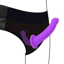 Olo lesbienne Pantes Strap-on Pantalon portable avec des joints J Toys Sexy For Shop