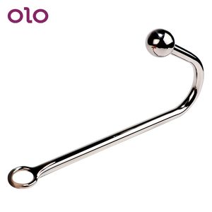 OLO Metalen Anale Plug Dilatator Butt met Ball Hook Rvs Volwassen Producten sexy Speelgoed voor Mannen Vrouwen Gay