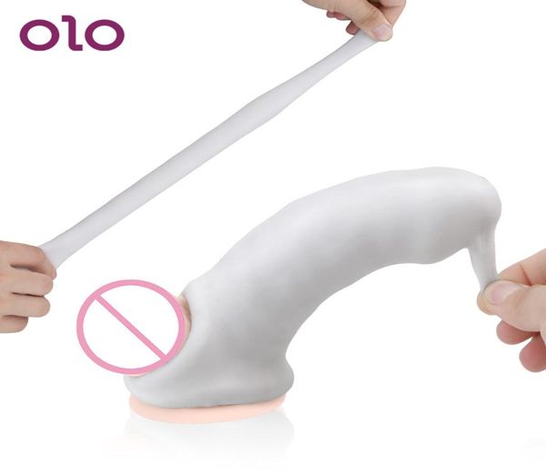 OLO VAGINA MASSAGEUR MALE GLANS Stimulation de pénis masturbateur mâle de longue durée Trainer sexy Toys for Men Pocket1172079