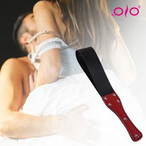 OLO Zweep Snelle Aanpassing Manipuleren Kunstleer sexy Pleasure Spanking Knoet BDSM Lash Fetish Flogger Product