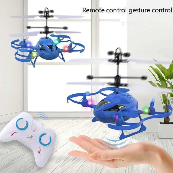 Helicóptero Olor Percepción de gestos iluminados Infrarrojos Portables Controlado Deleudio Dron Drone Toy Flying Toy Regalos S516