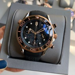 OM montre en acier inoxydable pour hommes 2023 nouvelle montre pour hommes cadran complet mouvement automatique Top marque de luxe horloge montre de créateur pour hommes jason007 mouvement montres montre propre