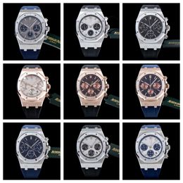Роскошные часы OM Montre DE Luxe, 41 мм, 2385, хронограф, механический механизм, сэндвич, восьмиугольный корпус, мужские часы Relojes, наручные часы