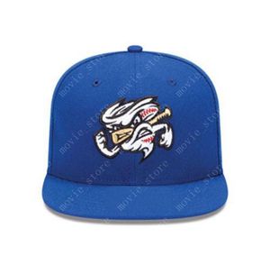 Omaha Storm Chasers brodé de casquette de baseball réglable Snapback Hat674488