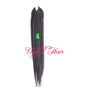 3S Box Vlechten Twist Synthetisch Vlechten Haar Crochet Vlechten Hair Extensions 24 Hours Service Jante Collectio Ombre Blue Colorful Crochet Hook