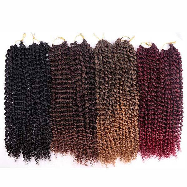 Ombre Vague D'eau Passion Twist Crochet Tressage Cheveux En Gros Passion Twist