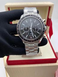 Ome acier inoxydable montres-bracelets pour hommes diamètre 44mm 2023 nouveaux hommes montres tous les cadrans de travail montres à quartz Top marque de luxe horloge hommes mode b01