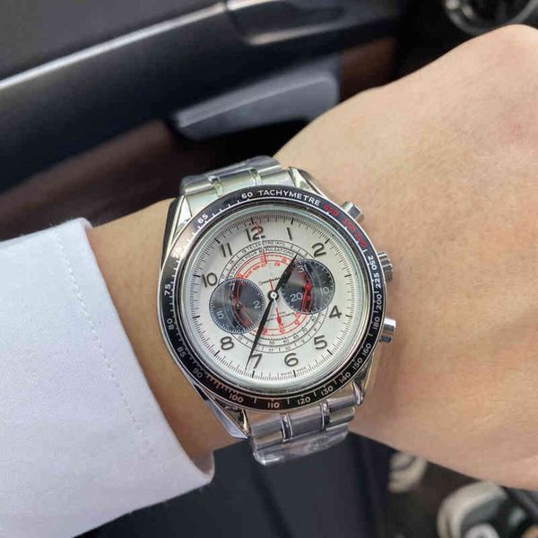 Omeaga o Reloj Cronógrafo clásico SUPERCLONE Reloj de pulsera de lujo e Dsinr g Europan Awatches Autoatic Chanical Ovnt Reloj Fashionabl Clar Dial Scal N's Watch