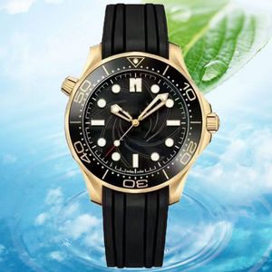 Omeg montre-bracelet pour hommes nouveaux hommes 8215 mouvement montres toutes les montres de haute qualité haut de gamme marque de luxe chronographe horloge montre bracelet de montre en caoutchouc hommes montre-bracelet de mode