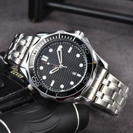 Omeg montres-bracelets hommes 2023 hommes montres tous les cadrans travail montre à quartz de haute qualité haut de gamme marque de luxe chronographe horloge montre en acier inoxydable bracelet de montre hommes mode k01