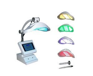 PDT Terapia LED Fototerapia Luz LED Facial Fotón LED PDT Fotodinámica PDT Terapia dinámica Siete colores Equipo de rejuvenecimiento de la piel