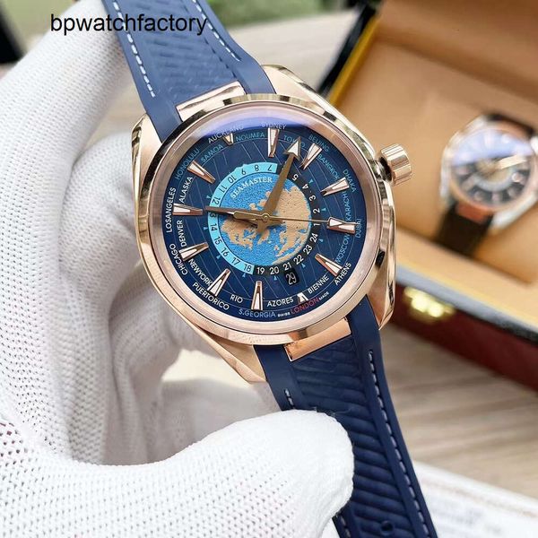 Omegawatch Automático 150 Mapa Seahorse World Reloj de pulsera para hombres y mujeres Relojes Timex para hombres Relojes suizos Reloj de pulsera de madera Reloj de pulsera para damas Luminoso