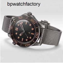 Omegawatch Reloj Diseñador Relojes de tiempo 42 mm Movimiento mecánico automático para hombres Reloj de lujo Limitado 007 300 m 15rw