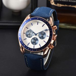 Omegwatch Luxury Designer Omegwatches Quartz Watchsimple and Persalhice Full Fonction Belt Casual Watch Small Rice Auberge