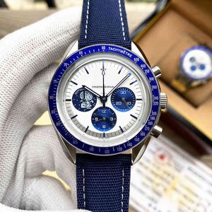 OMG MENS Automatisch mechanisch horloge luxe topmerk ronde roestvrijstalen superbind series zes naalden