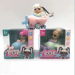 OMG nouveaux jouets arrivés voitures volantes jouets livrés avec de la musique 2 modèles et 3 couleurs jouets de poupée pour enfants