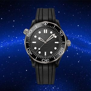 Reloj OMG SEA MASTER, anillo de alta calidad, 41mm, Montre Luxe, mecánico automático, luminiscencia, zafiro, hebilla plegable, reloj resistente al agua