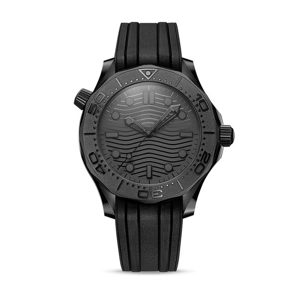 OMG SEA MASTER Montre Bague de haute qualité 41mm montre de luxe Automatique Mécanique Lumineux Saphir Boucle Pliante Étanche Auto-roulement Main De Mode