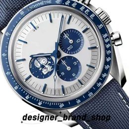 OMG Watch Moon Wtach OMG Volledige functie Sapphire Hoge kwaliteit met doosbeweging Quartz Montre de Vintage Men's Relojs Aquanaut God CWP MoonSwatch Explorer 298