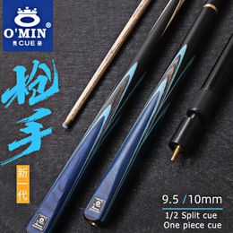 OMIN-Gunman the Generation biljartstok met koffer Ash Shaft Snooker Keu Tip maat 10 mm 9,5 mm 240327