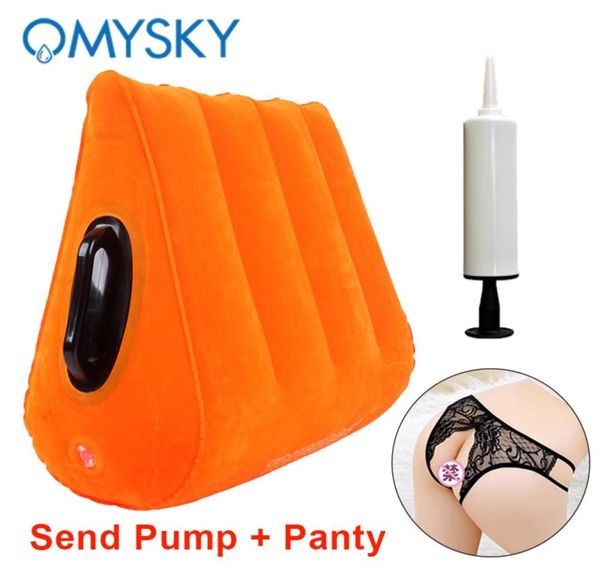 Omysky Plancheur Sex Aid Position Amour gonflable Meubles de sexe pour femmes Sofa Sofa Games Adult Toys pour les couples Y204186494