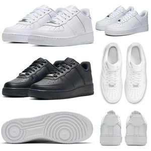 Gratis verzendontwerper One Shoes Platform Triple White Black Mens Trainers Dames Sneakers Casual Outdoor Sports