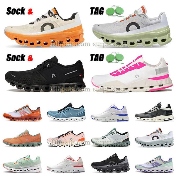 Sur des chaussures de course Cloud Youth oncloud 5 x3 Monster Nova Swift Swift Hot Rose et White Purple Blue Surfer Cloudmonster Cloudnova Ultra Runner Tennis Tableau TEC TEC