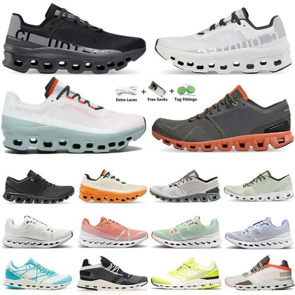 On Cloud x1 Chaussures de course CloudSurfer cloudnova Baskets Triple Flame SurferNova Lumos Tout Noir Blanc Acai Violet Jaune onclouds femmes Randonnée Unisexe en gros