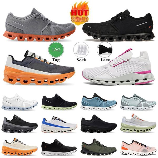 On Clouds x1 Zapatillas para correr CloudSurfer Cloudnova Zapatillas Triple Black Flame White SurferNova Lumos All Black White Acai Purple Yellow onclouds womens Hiking shoe