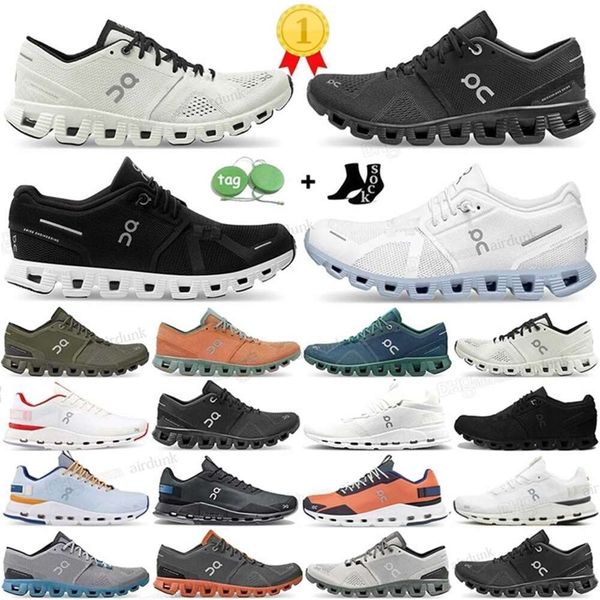 En No1 Nova X Cloud Cloudnova Forma Corriendo para hombres para mujer 5 Zapato Triple Negro Hombres Mujeres Entrenadores Deportes Zapatillas de deporte 2023 Entrenamiento de zapatos blancos S