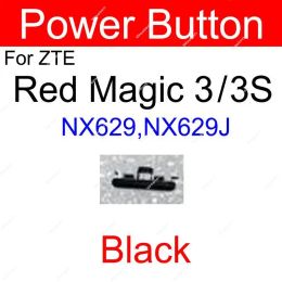 Sur les boutons latéraux de volume d'alimentation OFF pour ZTE Nubia Red Magic 3 3s NX629J Volume Power Gaming Side Keys Pièces