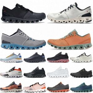 sur les chaussures de course en plein air sur Cloud x Hommes Femmes Designer Baskets Swiss Engineering Noir Blanc Rouille Rouge Respirant Baskets De Sport Nice