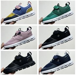 On Running Cloud Schoenen peuter Kids Sneakers Federer Designer jongens meisjes Wolken Workout en Cross Trainning Schoen Runner Zwart Wit Blauw Sport Nieuwigheid