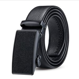 en vente Gypsophila noir boucle automatique ceintures pour hommes GSPD005a Mode Hemming Résistant aux rayures Jeunesse Boutique en ligne Ceinture cadeau