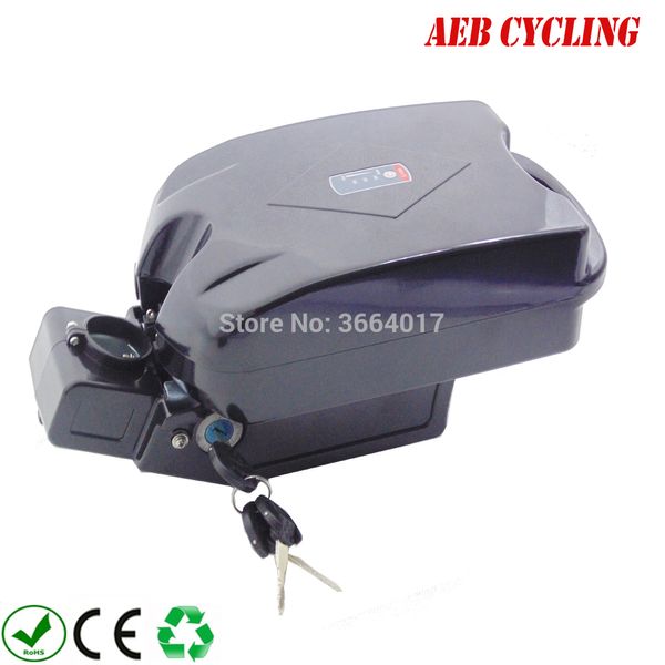 Le chiffre d'affaires Ebike Li-ion 36V 13.6Ah peu haute puissance f tube de selle de batterie pour Rog gros pneu ville vélo