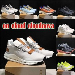 Cloudnova Shoe x1 Chaussures de course Femmes Designer Clouds x3 Cloudnova Run Shoe for Man Woman Sneakers Nova Workout and Cross Trainning Cloudmonster Monster White