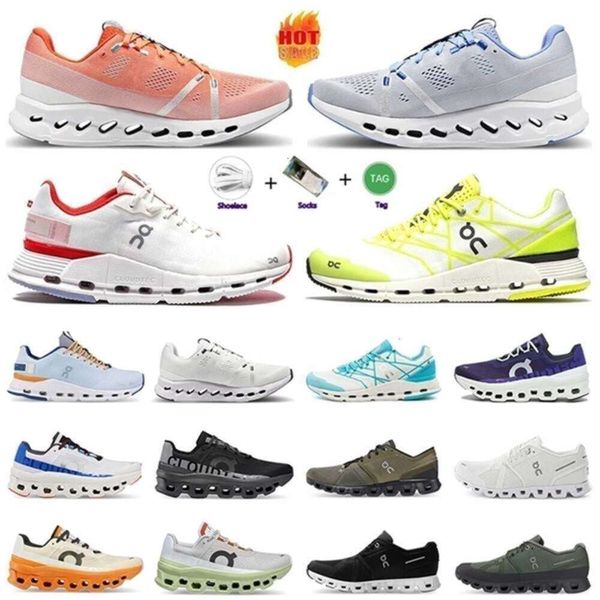 On Shoes Cloud x Sports Black White ivory frame rose Acai Purple Yellow Zapatillas deportivas Zapatillas deportivas Gato negro de zapatos blancos tns