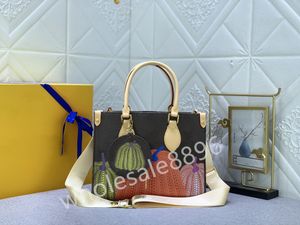 En déplacement YK Dots Shouder Bag 3D Painted Dots Embossed Monograms Giant Mini Tourterelle Luxury Amovible Zero Wallet CrossBody Tote m45659 m45653 m46373 M46467