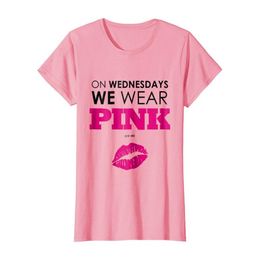 Los miércoles usamos camiseta rosa, camiseta rosa, camiseta T230G