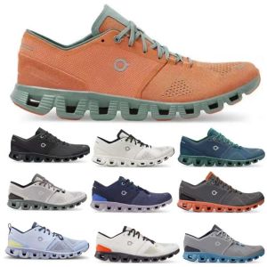 Onclouds Cloud x Trainer Chaussures de course Hommes Femmes 3 5 Noir Asphalte Gris Eclipse Aimant Olive Reseda Homme Femmes Chaussures Taille 5.5 - 11