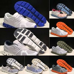 onclouds Outdoor 5 Laufschuhe, lässige Designer-Plateau-Sneaker, Wolken, stoßdämpfende Sportarten, ganz in Schwarz, Weiß, Grau, für Damen und Herren, Training, Tennis-Trainer, Sport