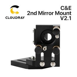 Onderdelen Cloudray CO2 Zwart Tweede Laser Mount Spiegel 25mm Spiegel Mount Integratieve Mount Voor Lase Graveermachine