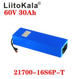 Liitokala 60v 20ah 35ah 30ah 40ahbatterie de Scooter électrique 60v vélo électrique batterie au Lithium Scooter 60v 1000w batterie Ebike