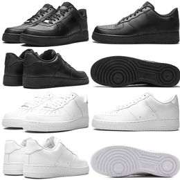 Designer One Athletic Shoes Men Femmes 1 baskets Triple Blanc Blanc Black Chaussures Running Mens Trainer Womens