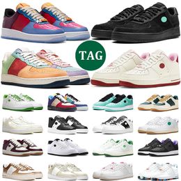 one 1 heren dames Multi Patent One Wit Zwart Tarwe Pastel Sparren Aura Pale Ivoor heren trainer designer sneakers