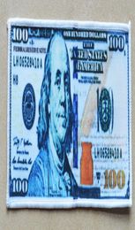 Honderd dollar US 100 dollar Bills Cash Money Valuta IJzer op patches Sewegen Patchappliquees Grootte is ongeveer 15 65 cm2482248