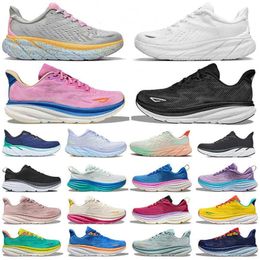 Één heren hardloopschoenen bondi clifton 8 carbon x 2 amber geel antraciet castlerock bloemen drievoudige zwart witte lage dames sport sneakers trainers