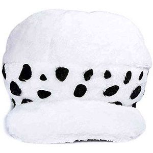 Een stuk anime cosplay kostuum Halloween Party Hat by Trafalgar Law na de tijdsprong L220601