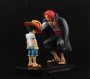 Figura de anime de una pieza Cuatro emperadores Shanks Sombrero de paja Luffy Figura de acción Una pieza Sabo Ace Sanji Roronoa Zoro Estatuilla Juguetes para niños6819889